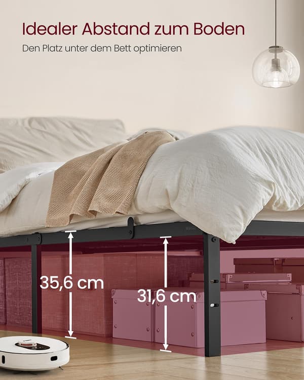 Dobbeltsengstel - Moderne design - Blæksort