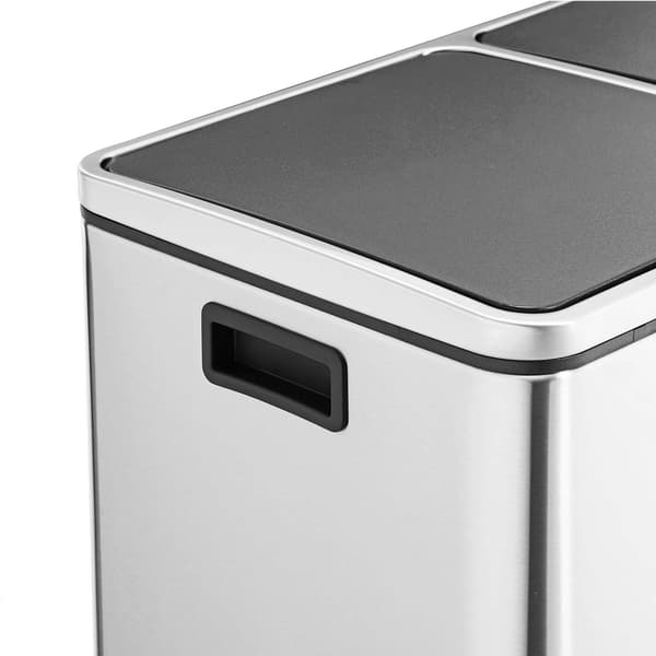 Papperskorg - Robust och snygg - Silver