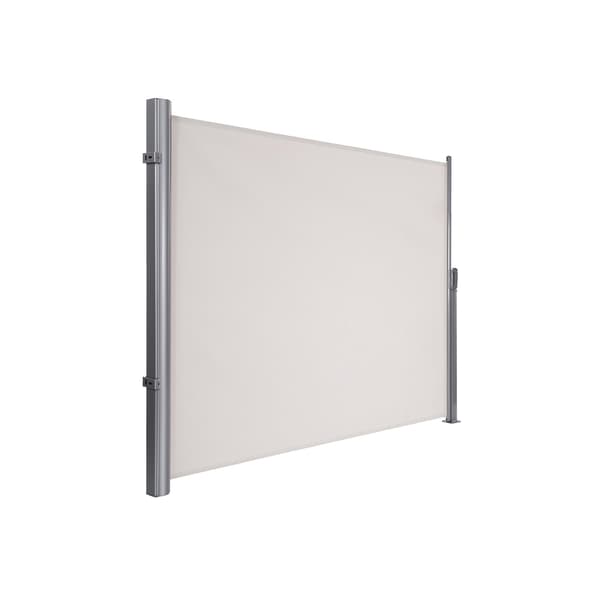 Sidemarkise - TÜV-certificeret - aluminium - beige