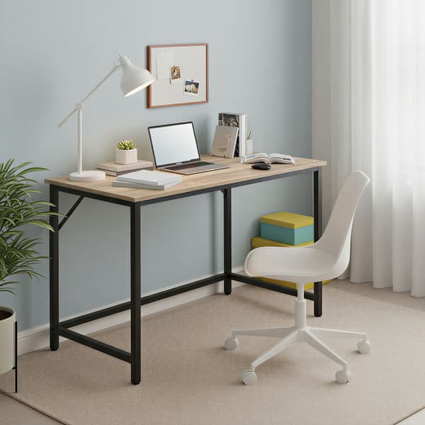 Hemmakontorsskrivbord - Robust datorbord - Enkel montering