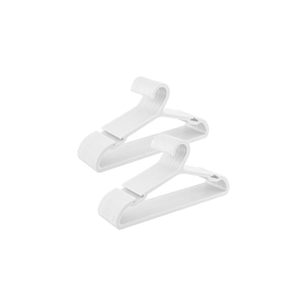 Bøjlesæt med 50 - Robuste og lette - Cloud White