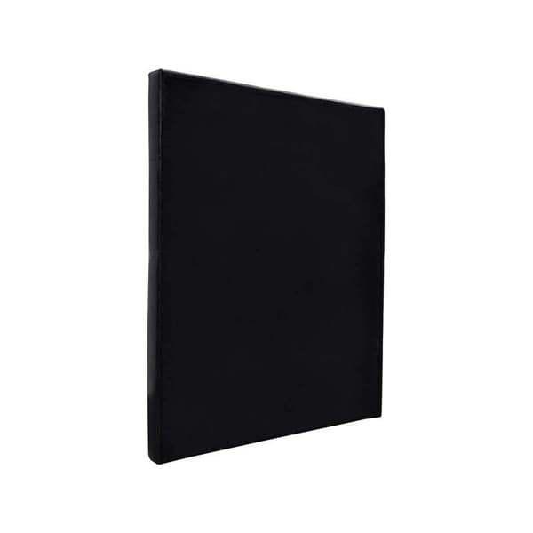 Polstermadrass "Déco" - 99 cm - Svart - I PVC