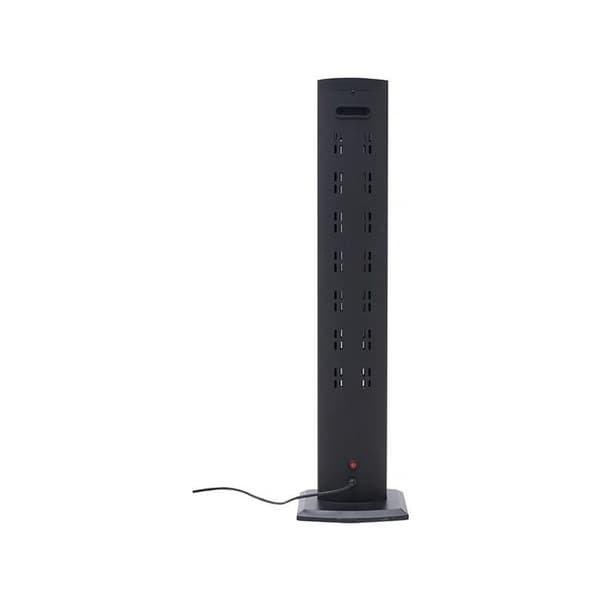 Radiant elvärme "Tornado" - 2000W - Svart