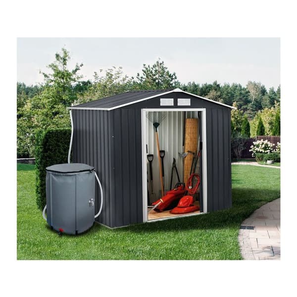 Flexibel PVC-vattensamlare 250 L - Grå