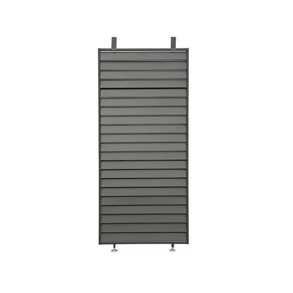 Bioklimatisk pergola med 7 aluminiums persienner "Windsor" - 3 x 4 m - Grå