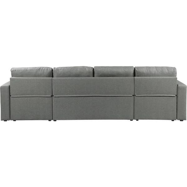 Panorama hjørnesofa i stof "Alain" - 4 pladser - Grå