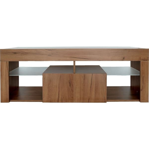 TV-möbel design trä "Hugo" - 140 x 40 x 50 cm - Brun
