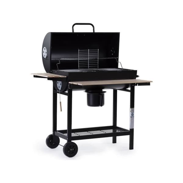 Grill kul "King" - 95 x 63 x 105 cm - Sort