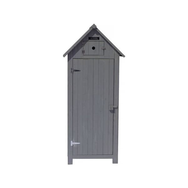 "Cabanon" trädgårdsskåp - 77 x 54,5 x 179 cm - Antracit