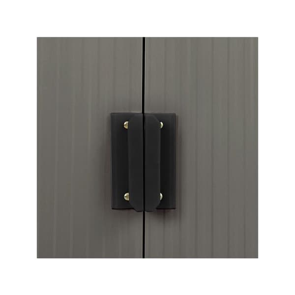 Metal skur "Dallas" - 2,71 m² med solpanel