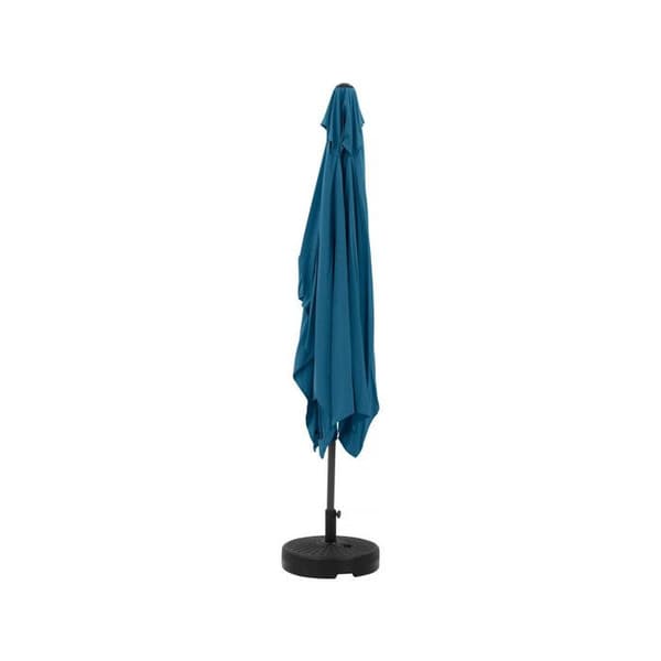 Haveparasol HABITAT ET JARDIN Sol 2 rektangulær vipbar blå 2 x 3 m