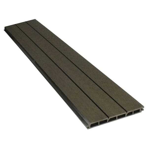 Kit stängsel 1.6 x 1.2 m komposit - Monteringskit ingår - Brun
