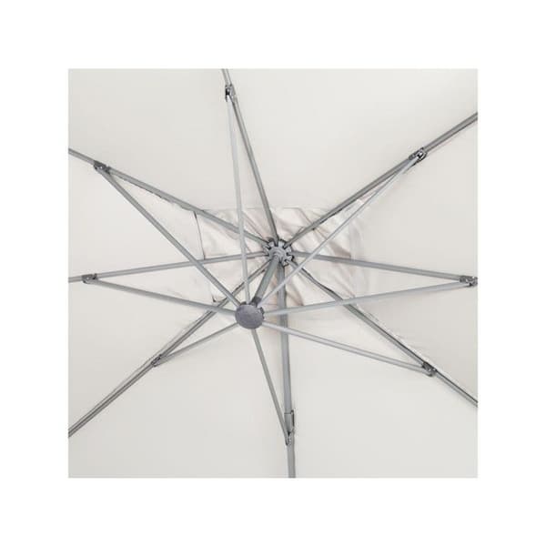 Utomhusparasol aluminium "Sun 4" 3 x 4 m - Ecru