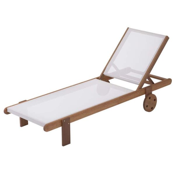 "Saigon" Exotic Wood Solstol - Lönn - Ecru - Set om 4