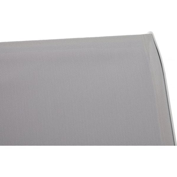 Stapelbara trädgårdsfåtöljer - Stål/Textilén - Beige - Set om 2 - 53,5x75x92 cm