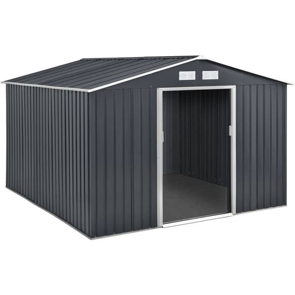 Metallskydd "Vegas" - 7,06 m² - Grå