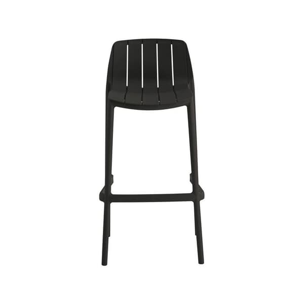 Staplingsbara bistrobord och stolar "Vaena" - 2 platser - Svart