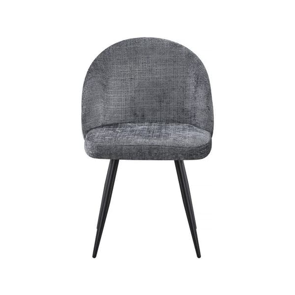 Set med 2 tygstolar "Samuel" - 53 x 51 x 82 cm - Grå