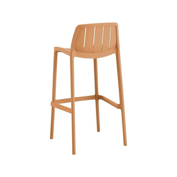 Sæt med 2 stabelbare havestole "Vaena" - Orange
