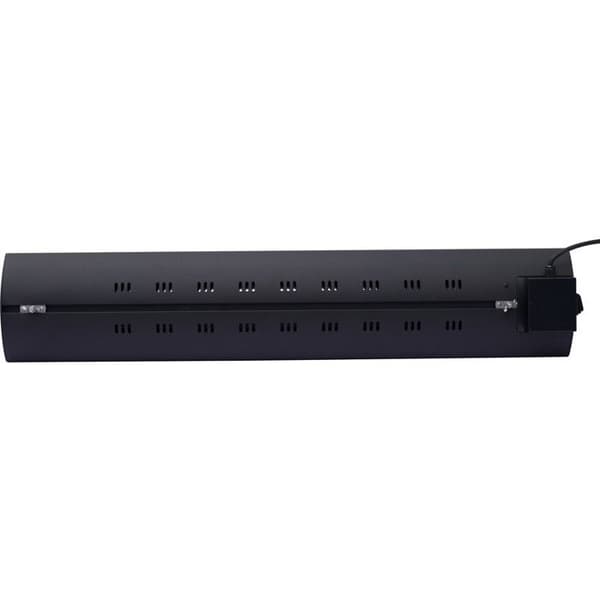 Strålningsvärmare i kolfiber "Bola" - 2000W - Svart