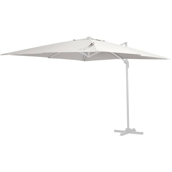 Parasolltavla "Sun 3" - 3 x 3 m - Ecru