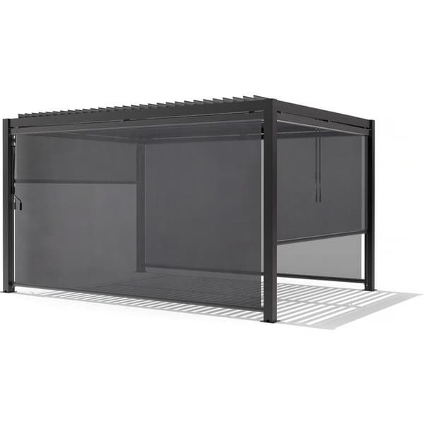 Butik bioklimatisk pergola - 367 x 208 cm - Antracitgrå