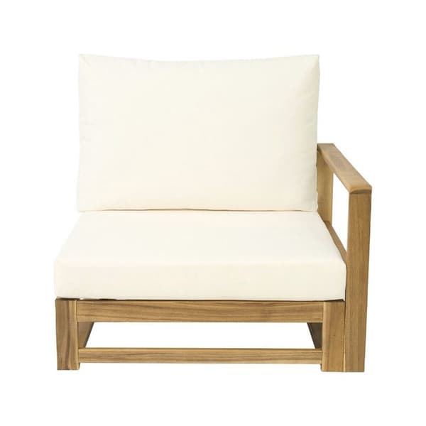 Modulaarinen puutarhakalusteet tyynyillä "Bellingham" - 5 paikkaa - Beige