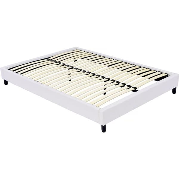 Bäddmadrass med lameller - 140 x 190 cm - 12 lameller - Vit