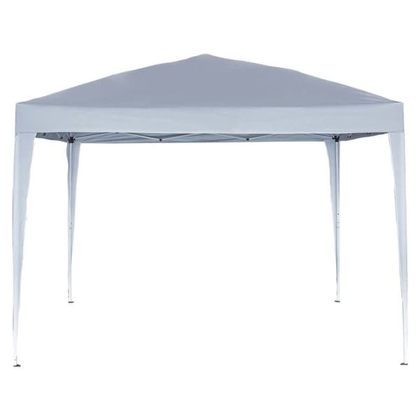 Fällbar trädgårdspaviljong "Svetlana 3" - 9 m² - 3 x 3 m - Vit