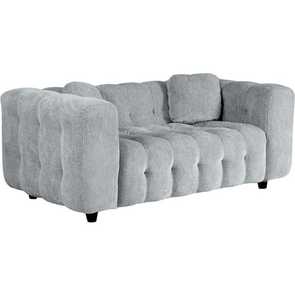 Soffa i chenilletyg "Vendome" - 2 platser - Grå