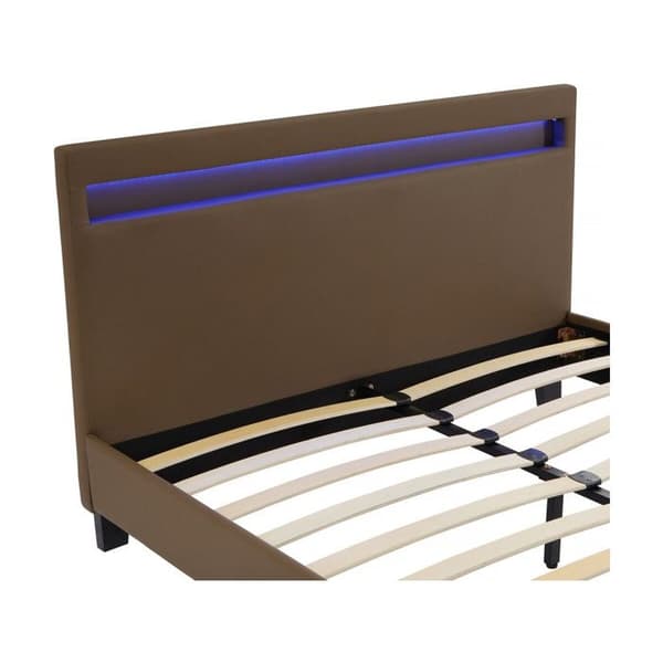 Belyst LED "Maria" - 140 x 190 cm - Taupe