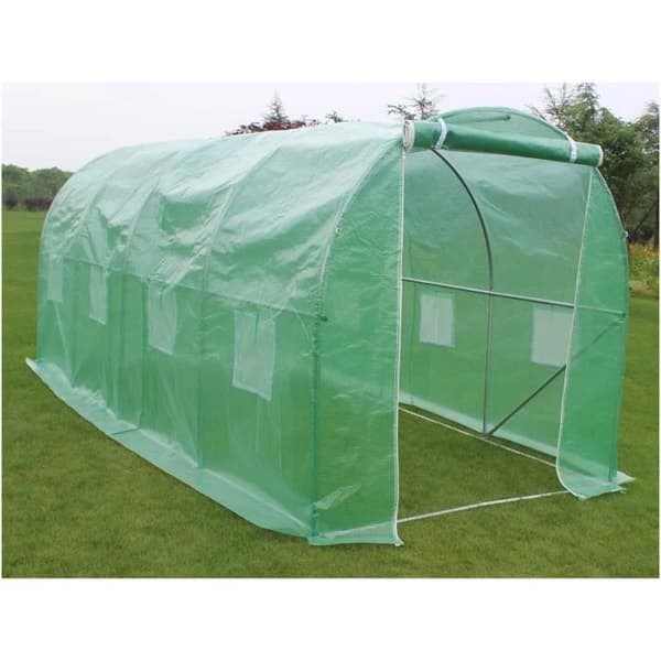Drivhus Tunnel "Althea" - 9m² - 4,5 x 2 x 2 m