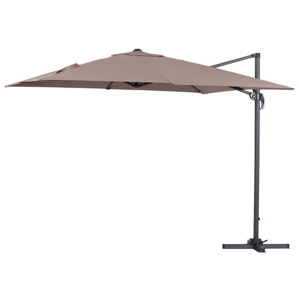Parasol med sidomontering "Sun 3" - 3 x 3 m - Taupe
