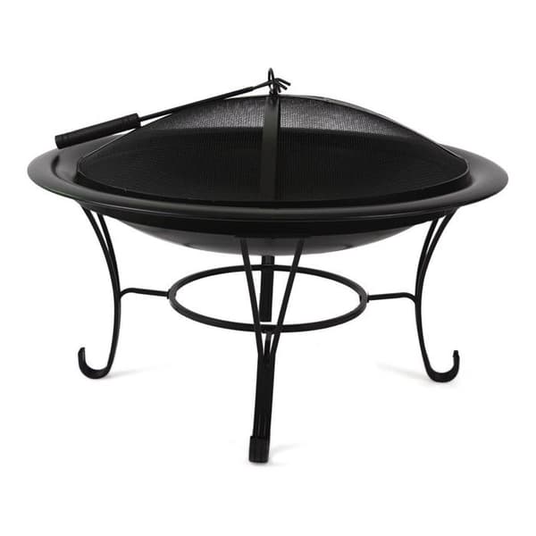 Udendørs varmer-bålsted HABITAT ET JARDIN bålsted 2 Sort Ø 76 cm