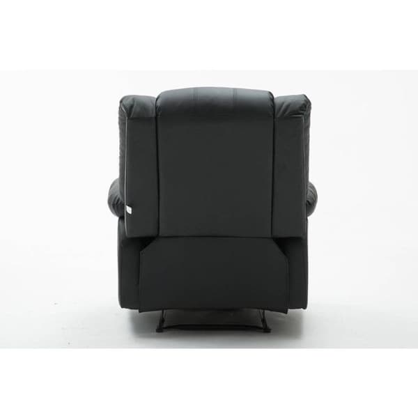 Fåtölj relax "Buckingham" - 85 x 93 x 100 cm - Svart