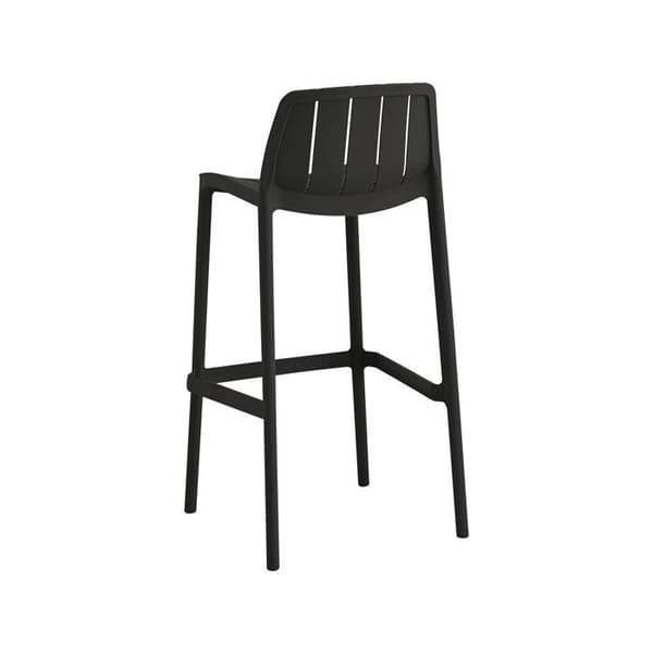 Staplingsbara bistrobord och stolar "Vaena" - 2 platser - Svart