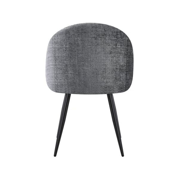 Set med 2 tygstolar "Samuel" - 53 x 51 x 82 cm - Grå
