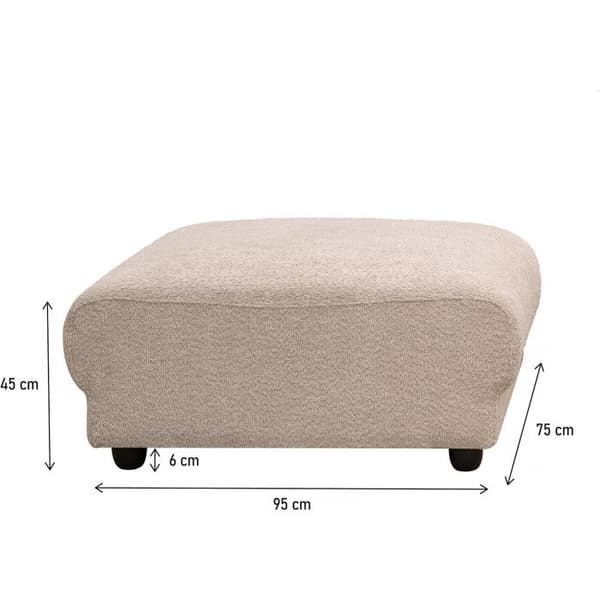 Ottoman til modulær sofa "Saint Germain" - Beige