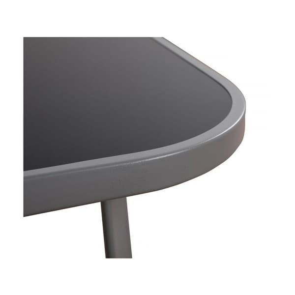 Trädgårdsbord "Cordoba" - Phoenix - 8 platser - Silver