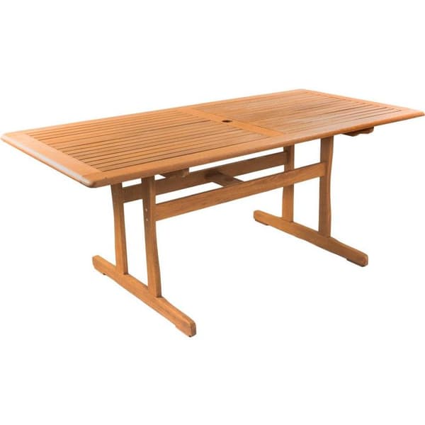 Trädgårdsmöbelset "Seoul" - 1 Bord + 8 Stolar - Lönn - Beige
