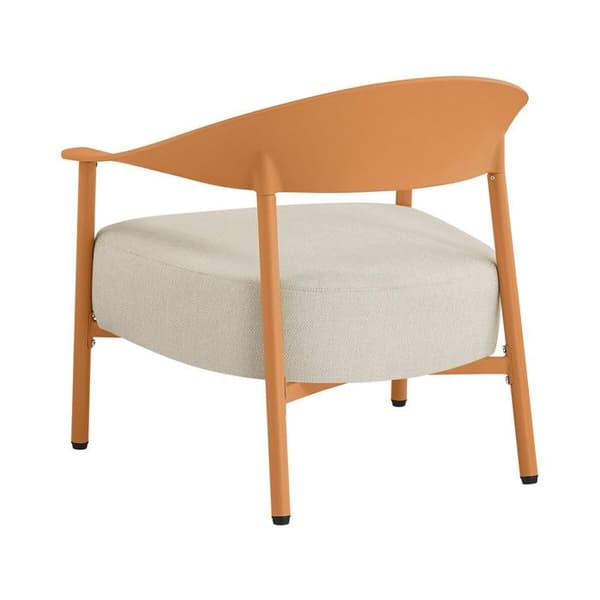 Havemøbler i metal og plastik "Céora" - 2 pladser - Orange