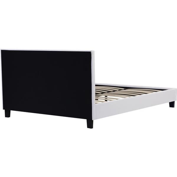 Dubbel säng i PVC "Julia" - 160 x 200 cm - Vit