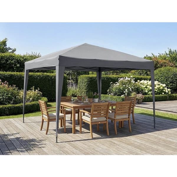 Folding havepavillon "Svetlana 3" - 9 m² - 3 x 3 m - Grå