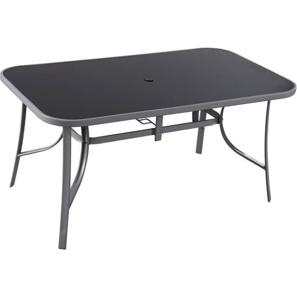 Trädgårdsbord "Cordoba" - 6 platser - Silverfärgad