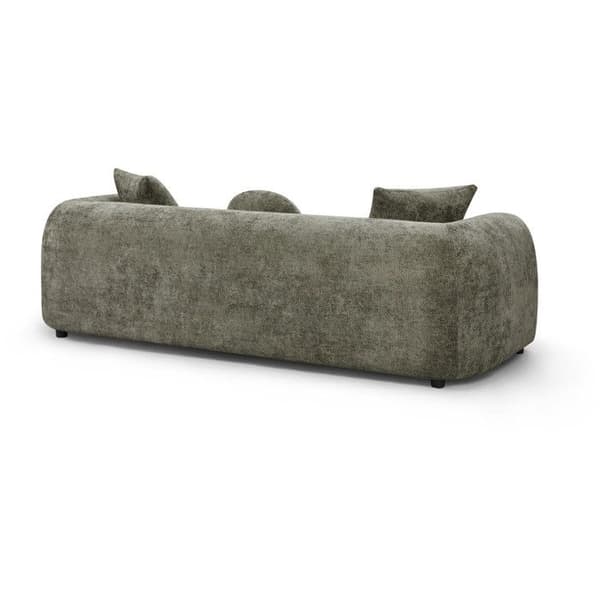Rätt soffa "Faubourg" - 3 platser - Grön