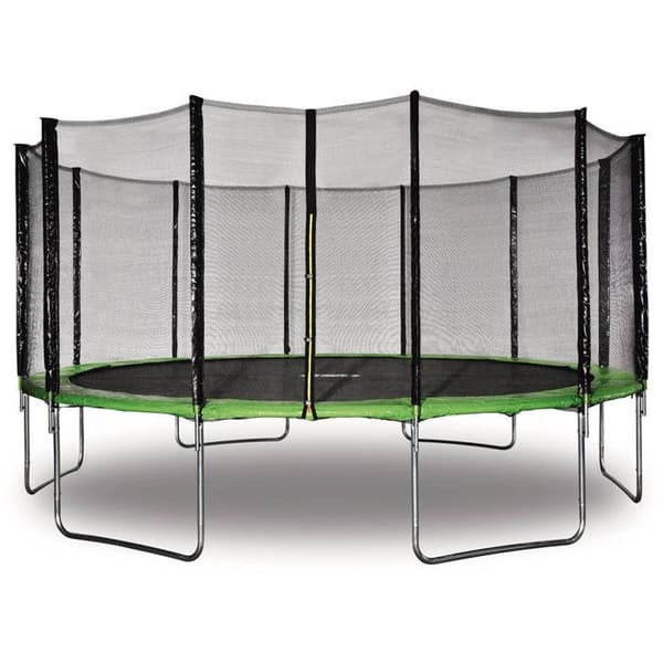 Trampolin "Yoopi" - Ø 4,90 m - Vert
