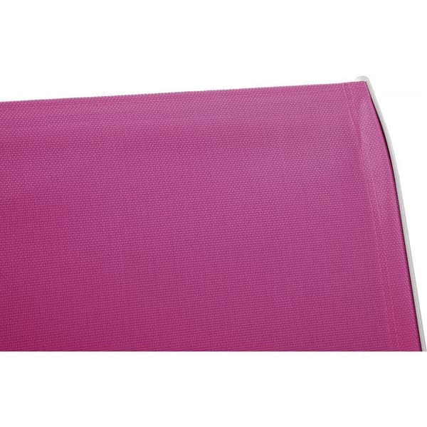Designträdgårdsstolar - Stål/Textilén - Rosa - Set om 2 - 53,5x75x92 cm