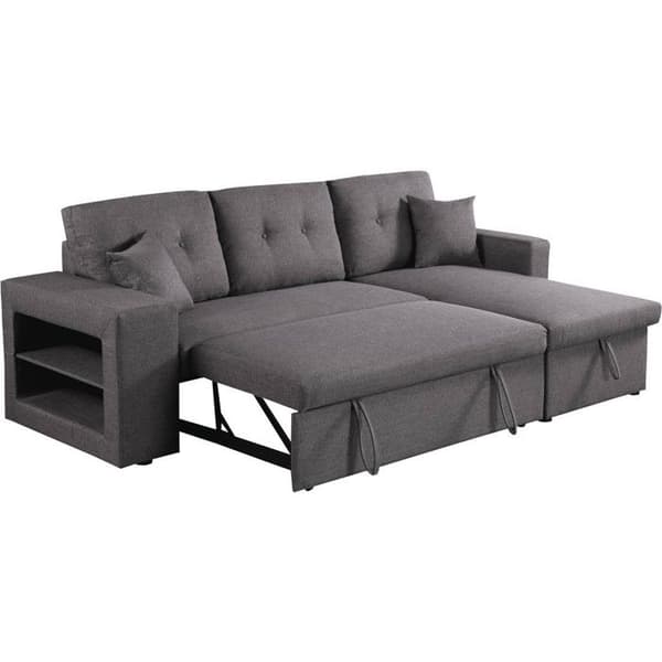 Vinkelsoffa konvertibel/reversibel "Axel" - 3 platser - Grå