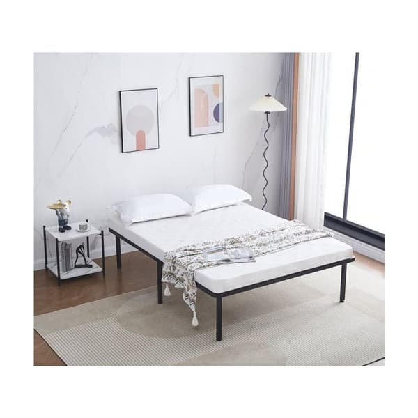 Ramsäng med ribbor + ben för madrass 140 x 190 cm - 26 ribbor