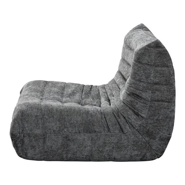 Set om 3 modulära fåtöljer för soffa i texturerad tyg "Velasca" - Grå
